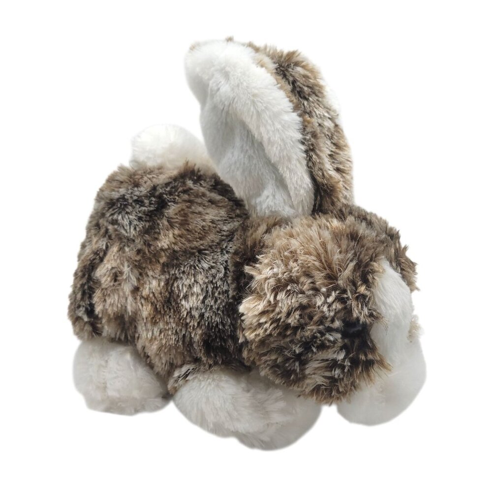 DanDee Plush Bunny Rabbit Easter Brown & White 13" Sitting Stuffed Animal Toy Co